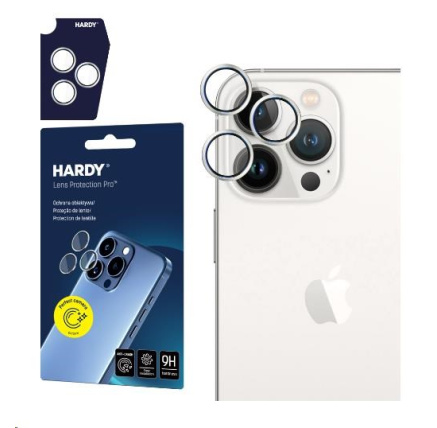 3mk ochrana kamery HARDY Lens Protection Pro pro iPhone 14 Pro/14 Pro Max Silver