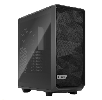 FRACTAL DESIGN skříň Meshify 2 Gray TG Light Tint, USB 3.1 Type-C, 2x USB 3.0, bez zdroje, E-ATX