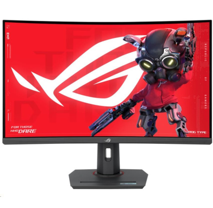 ASUS LCD 31.5" XG32WCMS ROG Strix 2560x1440 Curved 280Hz 1ms (GTG) Fast VA  Extreme Low Motion Blur Sync HDR