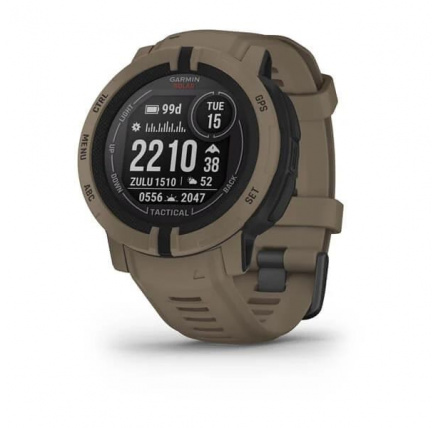 Garmin GPS sportovní hodinky Instinct 2 Solar – Tactical Edition, Coyote Tan