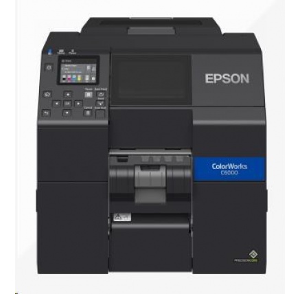 Epson ColorWorks CW-C6000Pe, peeler, disp., USB, Ethernet, black