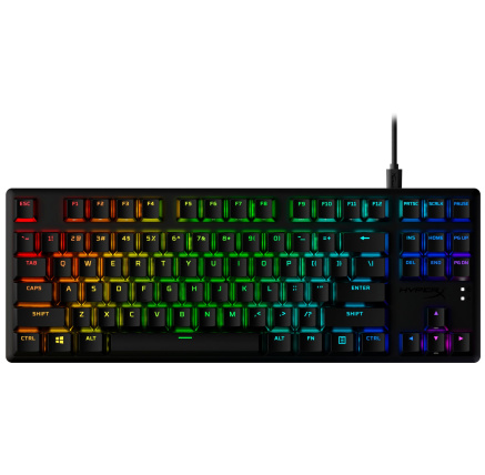 HyperX Alloy Origins Core PBT HX Aqua Gaming Keyboard-US - Klávesnice