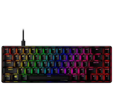 HyperX Alloy Origins 65 - Mechanical Gaming Keyboard - HX Red (US Layout) (HKBO1T-RD-US/N)-US - Klávesnice