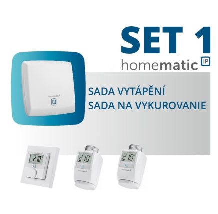 Homematic IP HmIP-SET1 sada vytápění (byt 1+1)