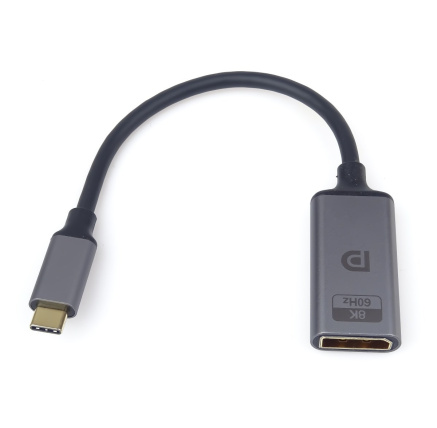 PremiumCord adaptér USB-C na DisplayPort DP1.4 Male/Female 8K@60Hz a 4k@120Hz 20cm