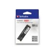 VERBATIM SSD Vi3000 Internal PCIe NVMe M.2 SSD 256GB , W 1300/ R 3300 MB/s