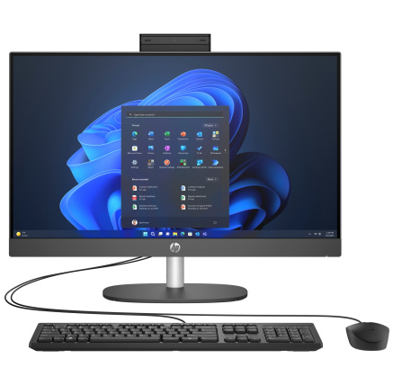 HP AiO ProOne 245G10 23.8 IPS NT R5 7520U,16GB, 256GB M.2 NVMe, WiFi 6 + BT, usb kláv. a myš, Win11Pro