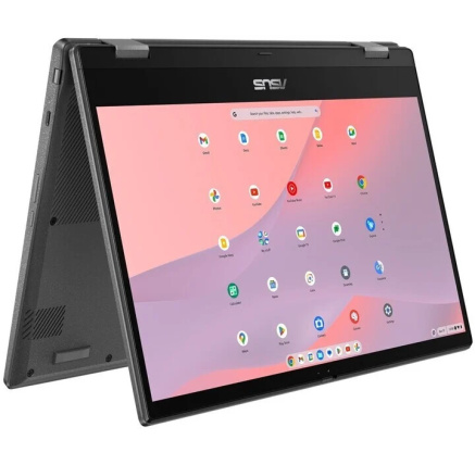 ASUS NTB Chromebook CM14 Flip (CM1402FM2A-EC0134), MTK 520, 14" 1920 x 1080, 8GB, 128GB eMMC, Mali-G52, Chrome OS, Gray