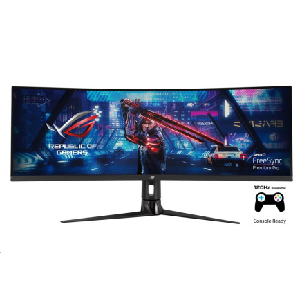 ASUS LCD 49" XG49VQ 3840x1080 ROG STRIX Curved  DFHD VA 144Hz 125% sRGB DP HDMI USB3.0 GAMING