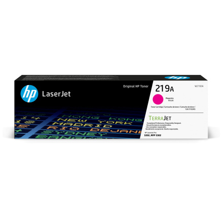 HP 219A Magenta Original LaserJet Toner Cartridge (1,200 pages)