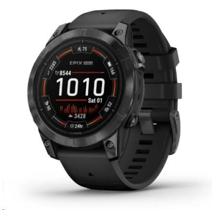 Garmin epix™ Pro (Gen 2) – Standard Edition | 47 mm, Gray / Black Band