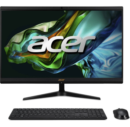 ACER PC AiO Aspire C24-1800, i3-1305U, 23,8" FHD,8GB, 512GB M.2 SSD,Intel UHD,W11H,Black