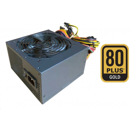 Fortron zdroj 650W FSP650-50ABA 80PLUS GOLD, bulk, černá