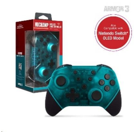 Armor3 NuChamp Wireless Controller for Nintendo Switch (Turqoise)