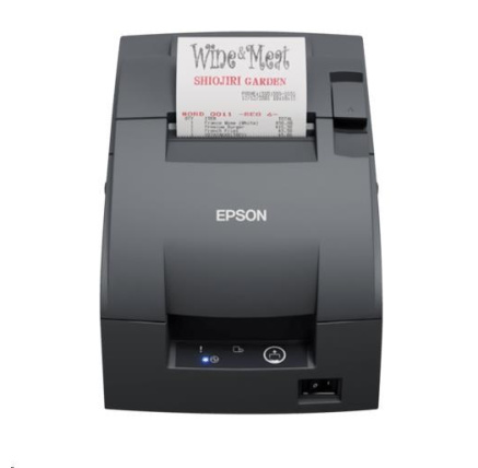 Epson TM-U220IIB, cutter, USB, dark grey