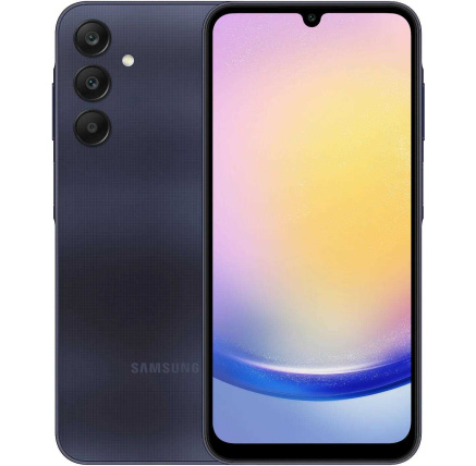 BAZAR - Samsung Galaxy A25 (A256), 6/128 GB, 5G, EU, černá - Po opravě (Komplet)