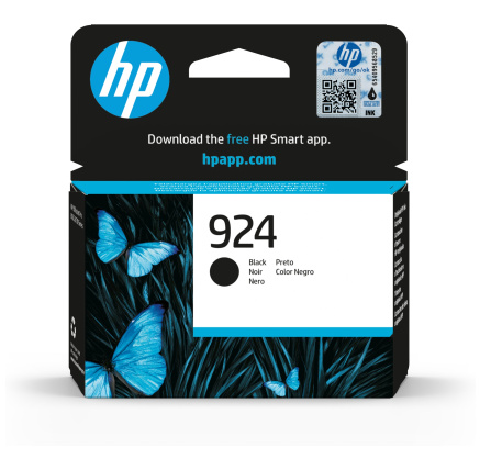 HP 924 BlackOriginal Ink Cartridge (500 pages)