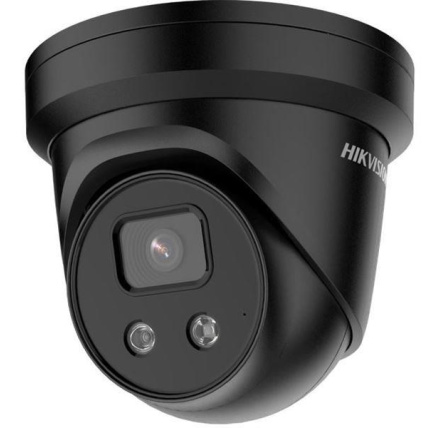 HIKVISION DS-2CD2386G2-IU(BLACK)(2.8mm)(C) 8MPix IP Turret AcuSense kamera; IR 30m, mikrofon, černá