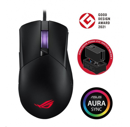 ASUS myš ROG GLADIUS III (P514), USB, černá