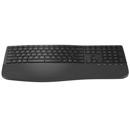 HP 680 Comfort Dual-Mode Keyboard- bezdrátová ergonomická klávesnice CZ/SK