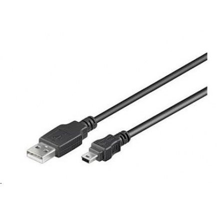 PREMIUMCORD Kabel USB 2.0 A-Mini B (5pin) propojovací 5m