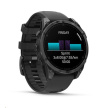 Garmin fenix® 8 – 47 mm, AMOLED, Slate grey a Černý silikonový řemínek