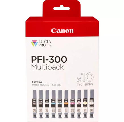 Canon CARTRIDGE PFI-300 10ink Multi Pack pro imagePROGRAF PRO-300