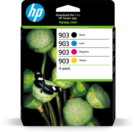 HP 903 CMYK Original Ink Cartridge 4-Pack (315 / 315 / 315 / 300 pages)