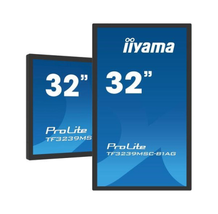 iiyama ProLite TF3239MSC-B1AG, 80cm (31,5''), Projected Capacitive, 12 TP, Full HD, black