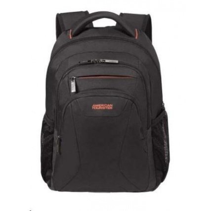 Samsonite American Tourister AT WORK lapt. backpack 13,3" - 14.1" Black/orange