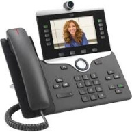 Cisco CP-8865-3PCC-K9=, VoIP telefon, 10line, 2x10/100/1000, 5" displej, Wi-Fi, kamera, Bluetooth, 2xUSB, PoE