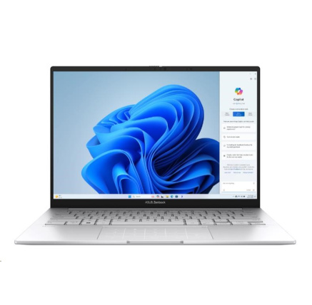 ASUS NTB Zenbook S 14 OLED (UX5406SA-OLED227X), Ultra 7 155H, 14" 2880 x 1800, 32GB, 1TB SSD, IntelArc, W11 Pro, White