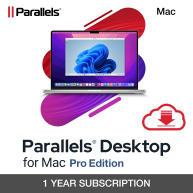 Parallels Desktop Pro Subscription 1 Year, EN/FR/DE/IT/ES/PL/CZ/PT