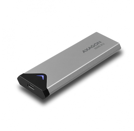 Bazar - AXAGON EEM2-UG2, USB-C 3.2 Gen 2 - M.2 NVMe SSD kovový box, délka 42 až 80 mm, z opravy