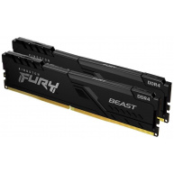 KINGSTON DIMM DDR4 64GB (Kit of 2) 3600MT/s CL18 FURY Beast Černá