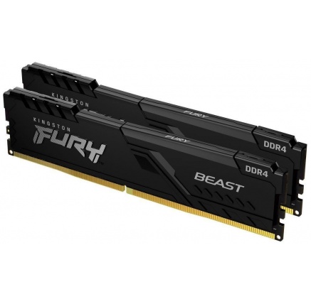 KINGSTON DIMM DDR4 64GB (Kit of 2) 3600MT/s CL18 FURY Beast Černá