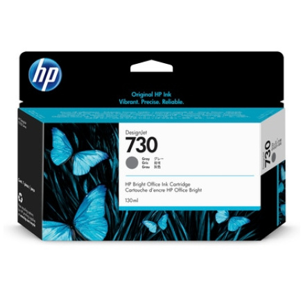 HP 730 130-ml Gray Ink Cartridge