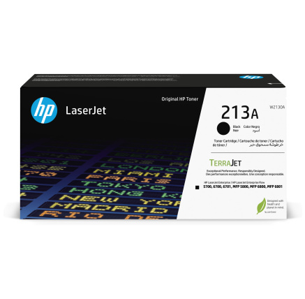 HP 213A Blk Original LaserJet Toner Crtg (3,500 pages)