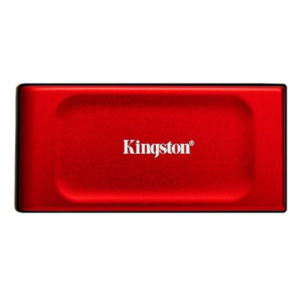 Kingston Externí SSD 2TB XS1000, USB 3.2, červená