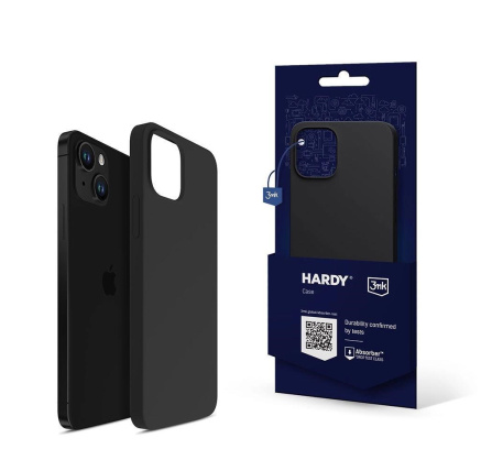 3mk Hardy Silicone MagCase pro Apple iPhone 14, Graphite