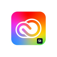 Adobe Creative Cloud for teams All Apps with Adobe Stock MP ML (+CZ) COM NEW 1 User, 1 Month, Level 3, 50-99 Lic