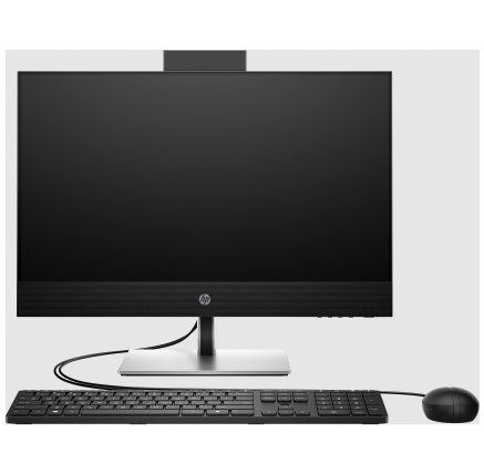 Bazar-HP AIO ProOne 440G9 23.8NT i3-14100T, 1x8GB, 512GB M.2, Intel HD DP+HDMI IN, WiFi 6+BT, usb kl. myš, 120W,FDOS,3yo