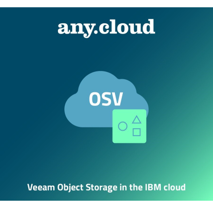 anycloud OSV | anycloud Object Storage for Veeam (100GB/12M)