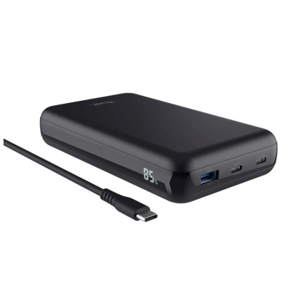 TRUST Powerbanka pro Notebook 100W, 2xUSB-C, 1xUSB