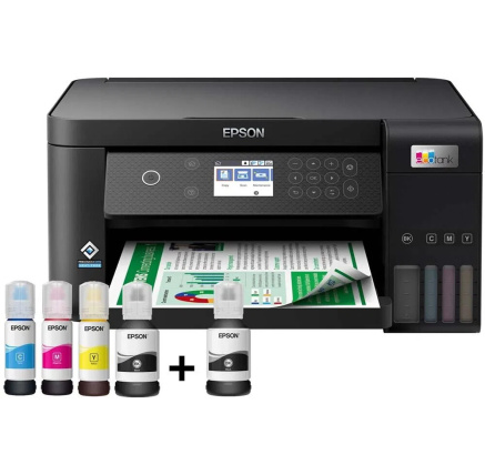 EPSON tiskárna ink EcoTank L6260, 3v1, A4, 1200x4800, 33ppm, USB, Wi-Fi, LAN