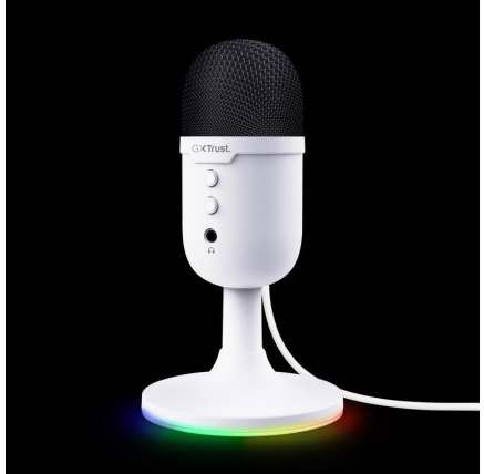 TRUST mikrofon GXT234W YUNIX USB MICROPHONE WHITE