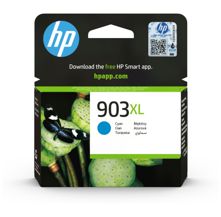 HP 903XL High Yield Cyan Original Ink Cartridge (825 pages)