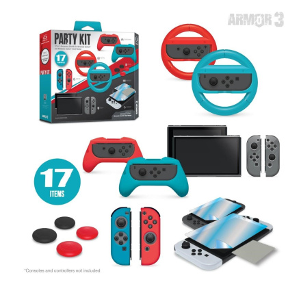 Hyperkin Party Kit For Both Nintendo Switch®/ Nintendo Switch® OLED Model - Armor3