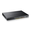 Zyxel XGS2220-30HP, L3 Access Switch, 400W PoE, 16xPoE+/10xPoE++, 24x1G RJ45 2x10mG RJ45, 4x10G SFP+ Uplink, incl. 1 yr