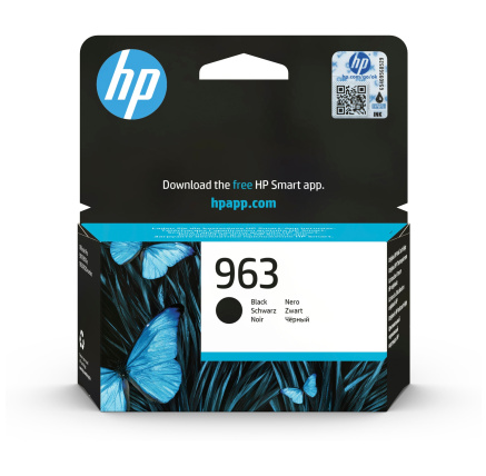 HP 963 Black Original Ink Cartridge (1,000 pages)